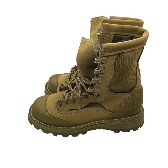 Danner USMC Coyote Hot Weather 8" Mojave Boot Made in USA Man Boy Size 4 New - Picture 7 of 15